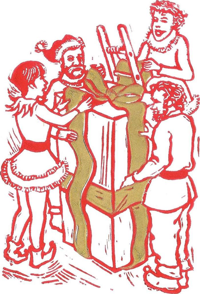 Christmas Card, Chambers Family