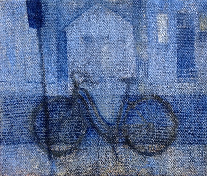 I Dream of Milan - oil on canvas - Michael Chambers - 4 x 5 inches