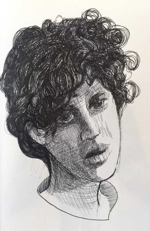 © 2022 Michael Chambers - Michael Chambers - pen and ink - 2018 - IMG_7318