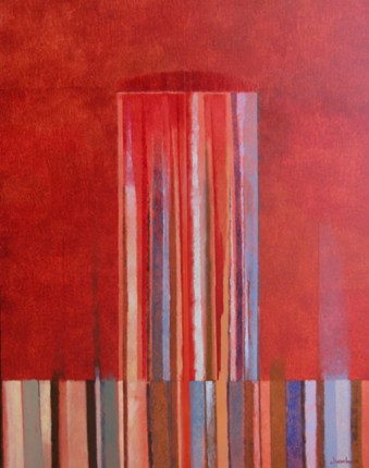 Logan's Doors, oil on canvas, 30 x 24 inches