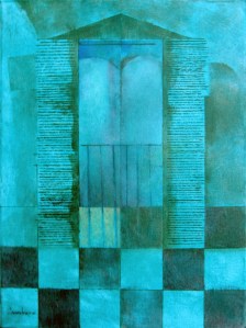 Venice Door, 16 x 12 inches, oil on canvas