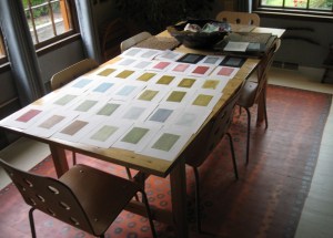 6-18-2011 table of print starts