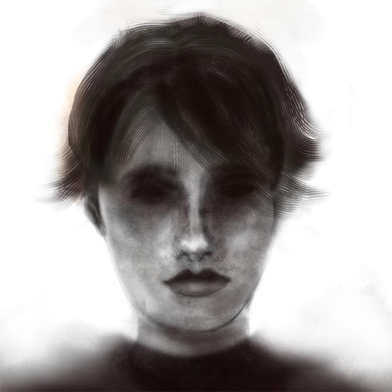 © 2022 Michael Chambers - Shawn, digital painting by Mike Chambers