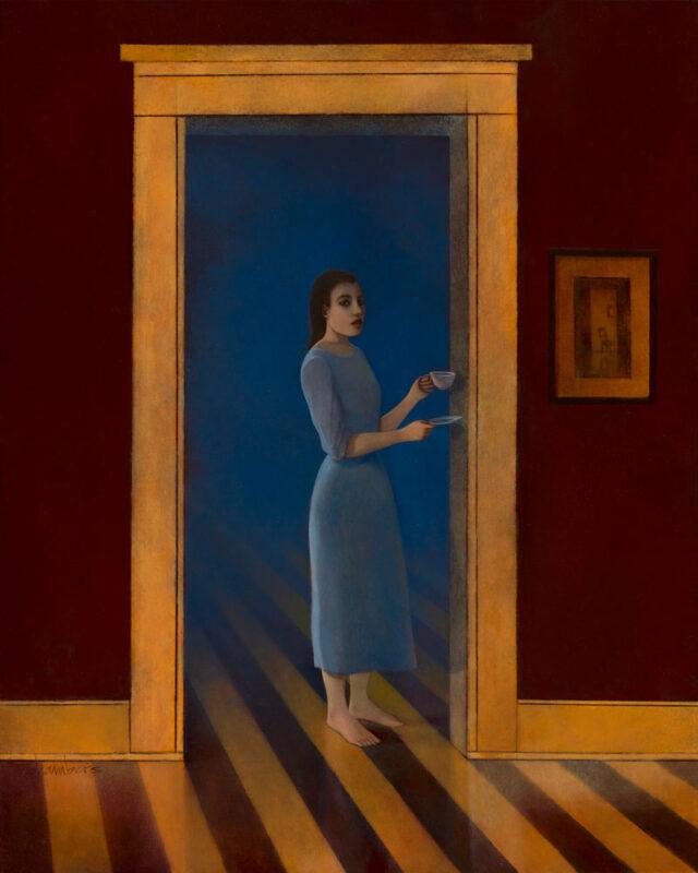 © 2022 Mike Chambers -Cara, oil on canvas by Mike Chambers