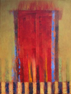 Broadway Doors, 16 x 12 inches, oil on canvas