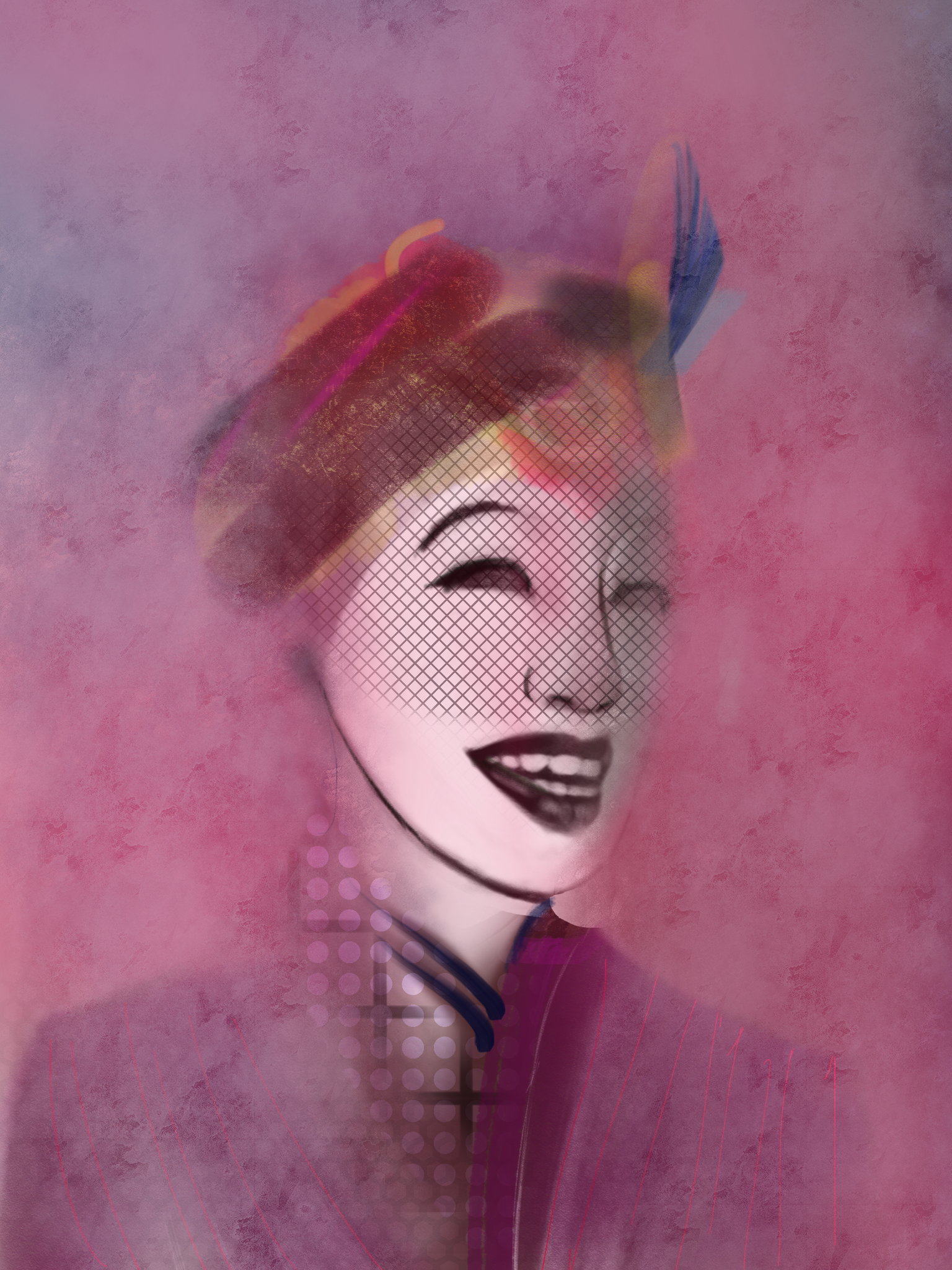 © 2022 Michael Chambers - Fiona, digital painting by Mike Chambers