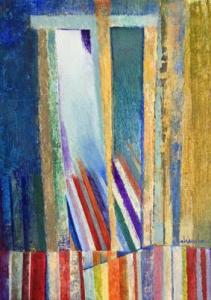 Portal to the 4th Dimension, oil painting by Mike Chambers