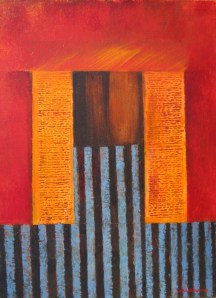 Thomases Doors, 16 x 12 inches, oil on canvas