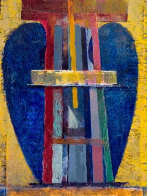 The Art of Happiness, oil on canvas by Michael Chambers