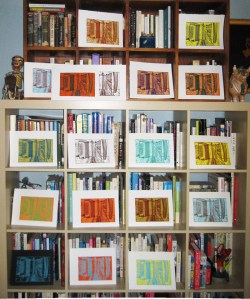 shelf of prints 6-15-2011