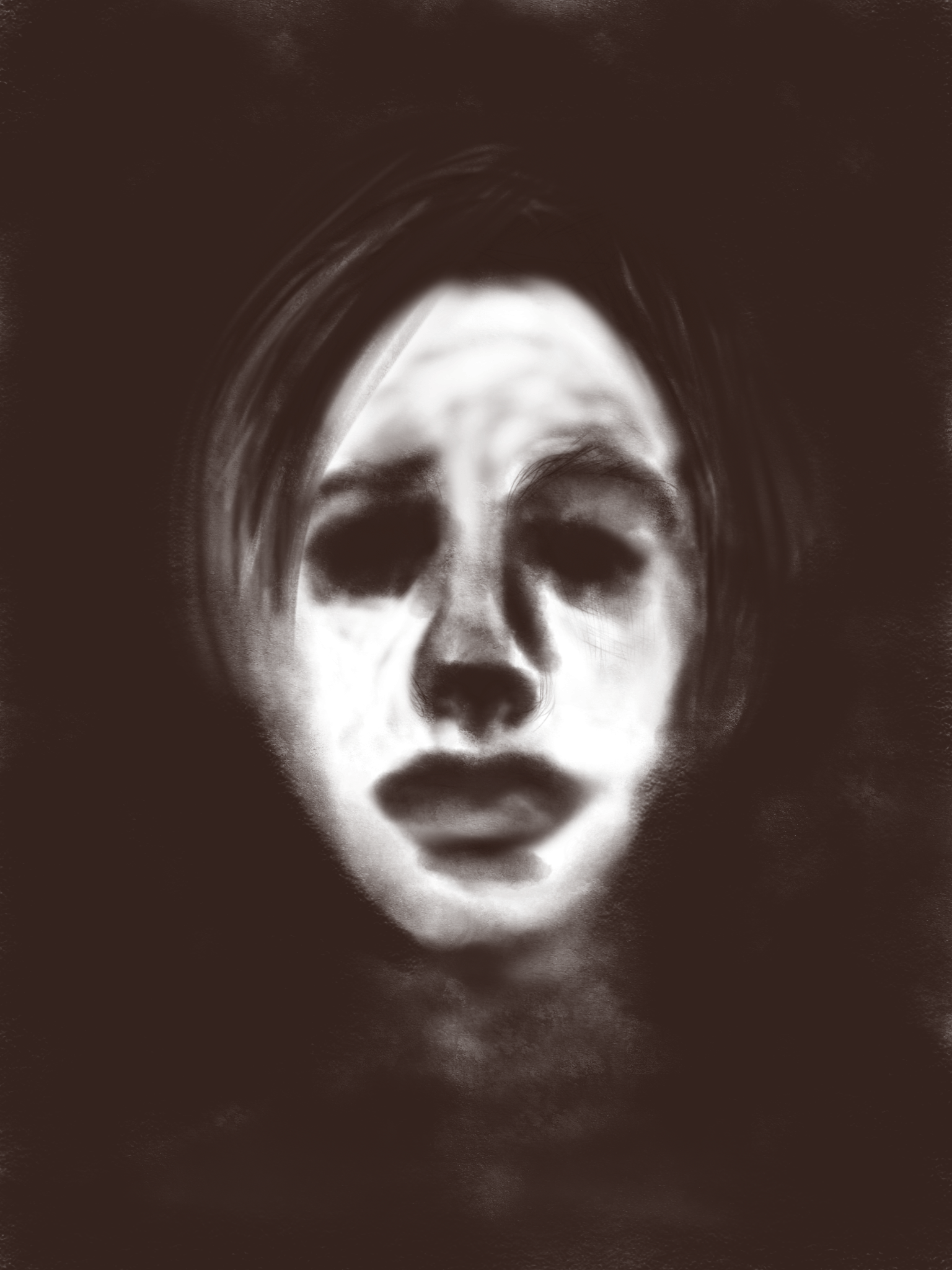 © 2022 Michael Chambers - Bronwyn, digital painting by Mike Chambers