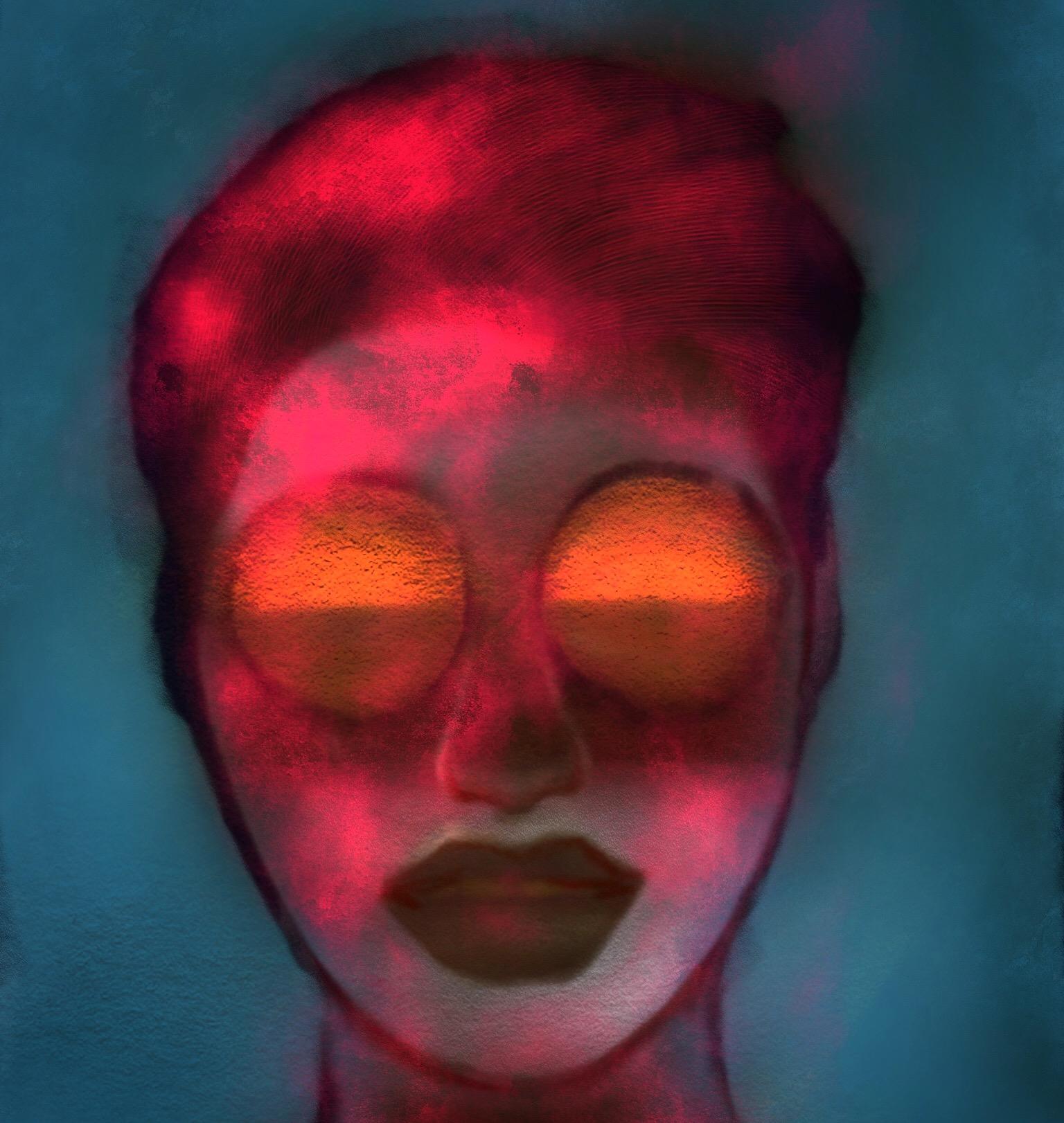 © 2022 Michael Chambers - Coco, digital painting by Mike Chambers