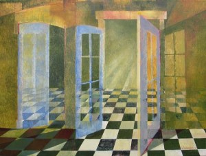 Spirit Room - 18 x 24 inches - oil on canvas - 2009